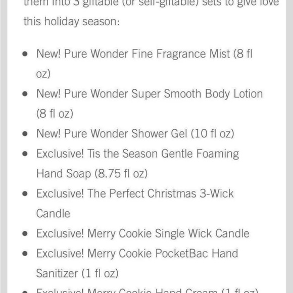 ❤️💕 Bath & Body Works Give Love Set ❤️💕 - Picture 7 of 10